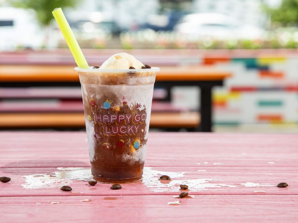 Happy Go Lucky frozen espresso martini