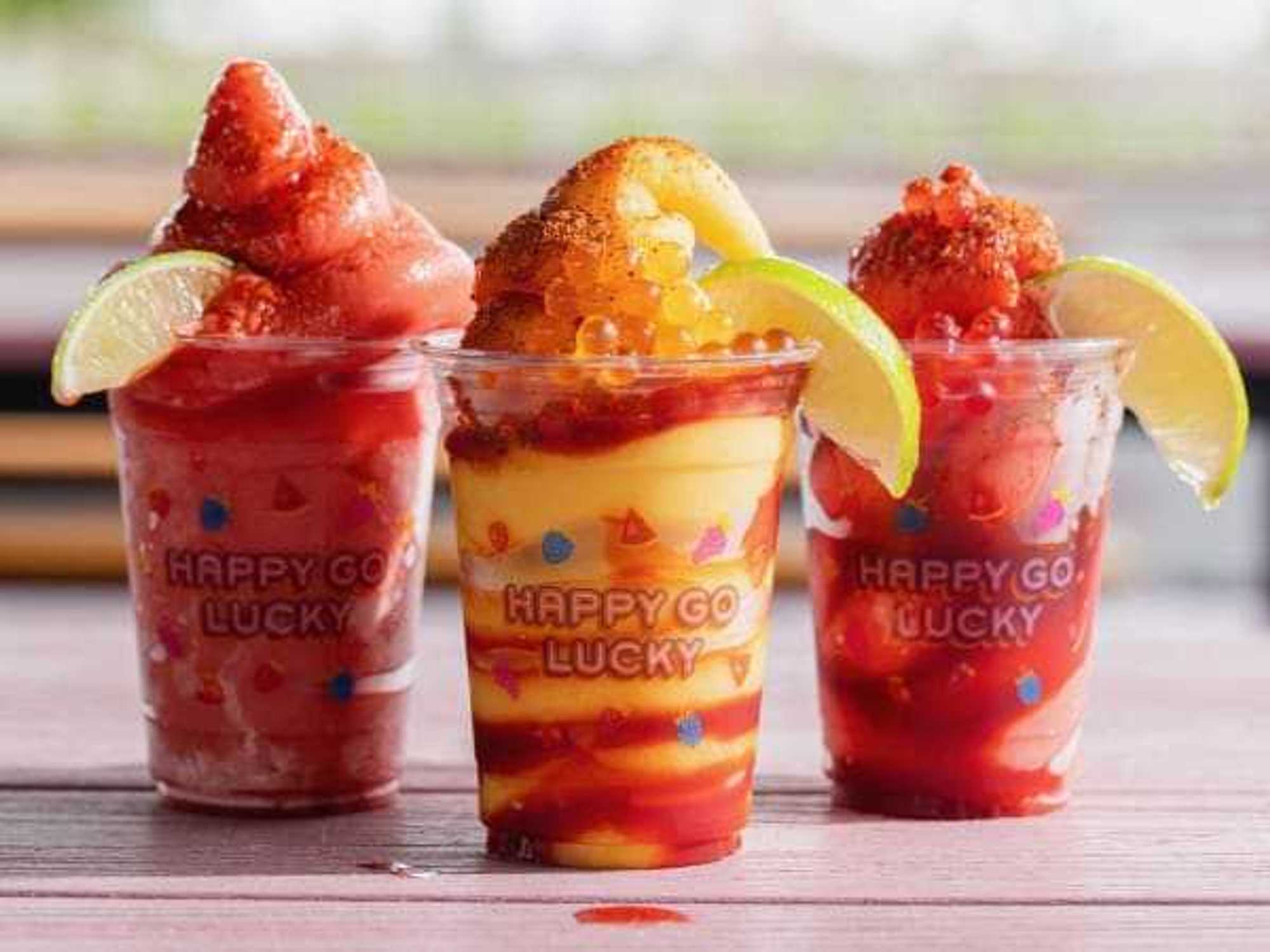 Happy Go Lucky soft serve margaritas