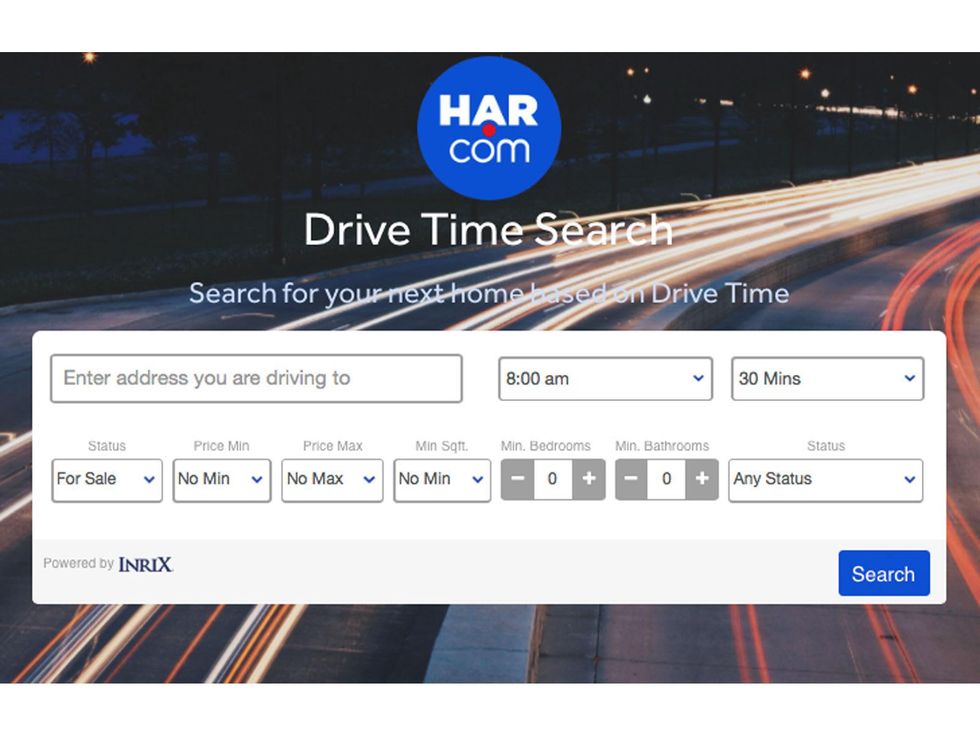 HAR drive time commute time new feature on new website January 2015