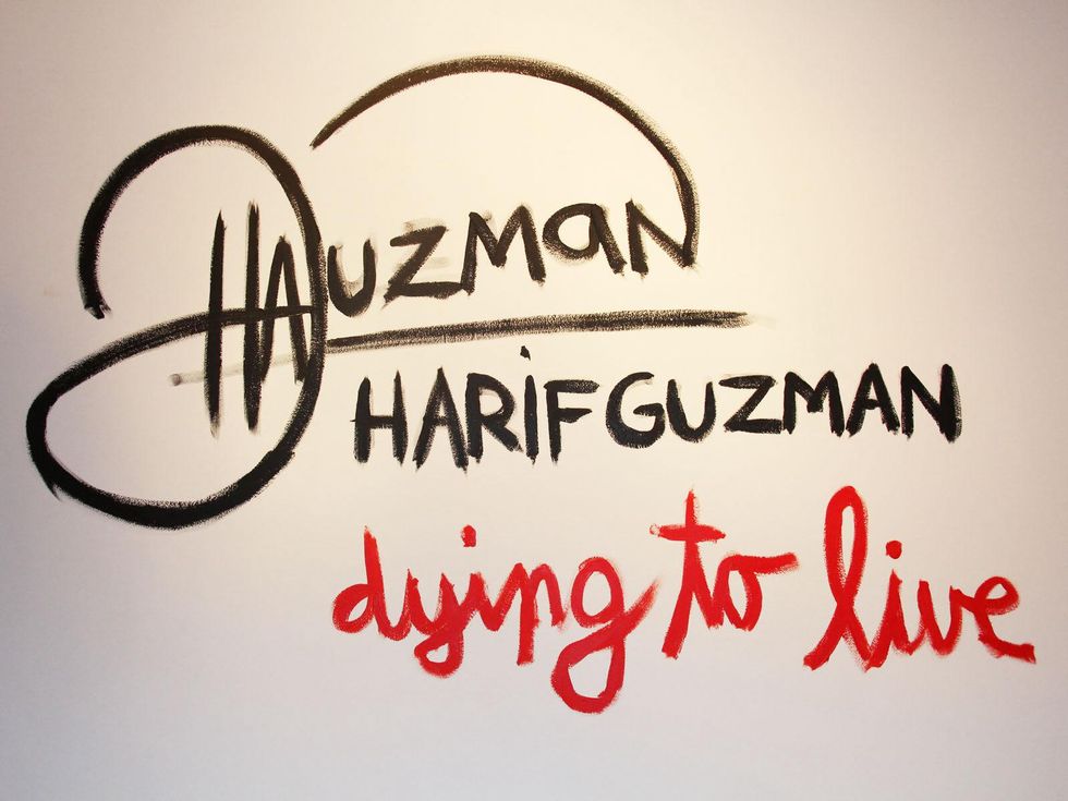 Harif Guzman Exhibition, February 2013, Dying To Live