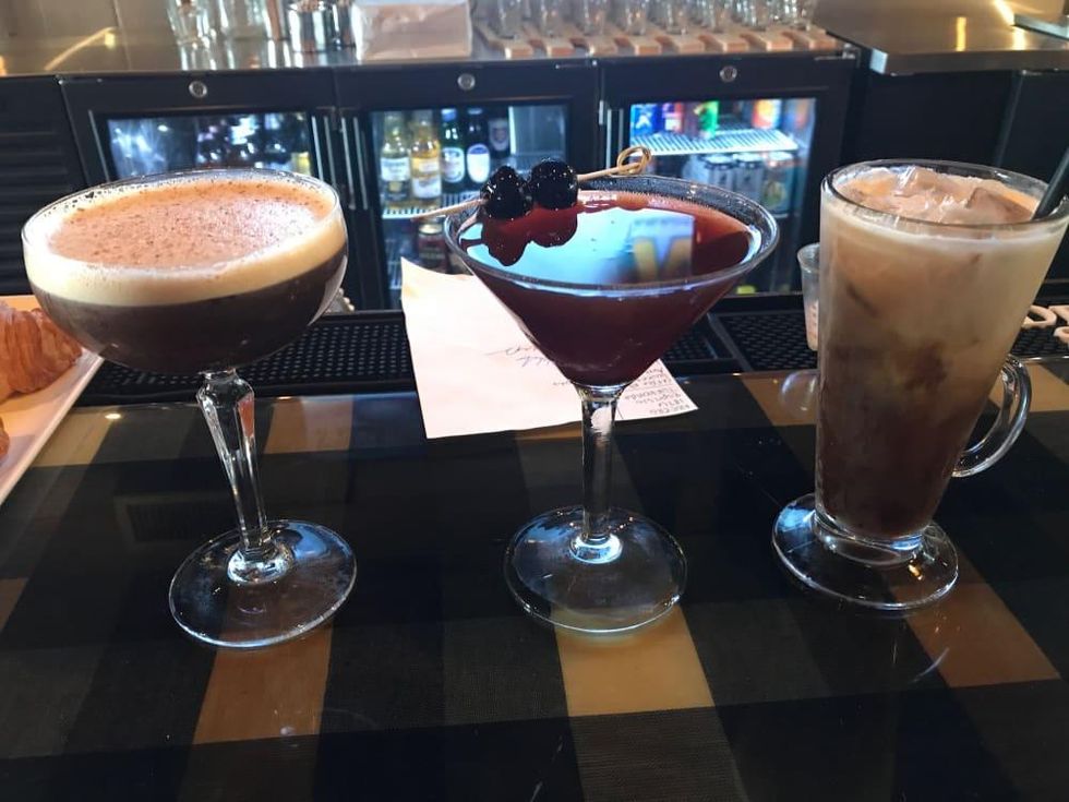 Harold's Tap Room breakfast cocktails