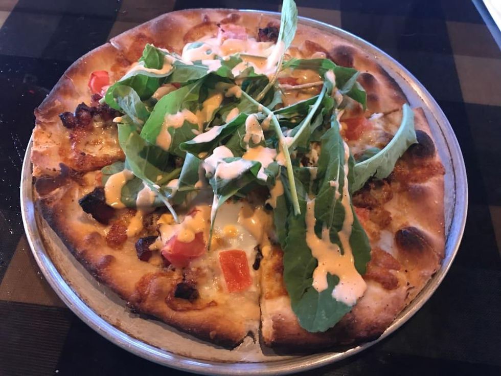 Harold's Tap Room breakfast pizza