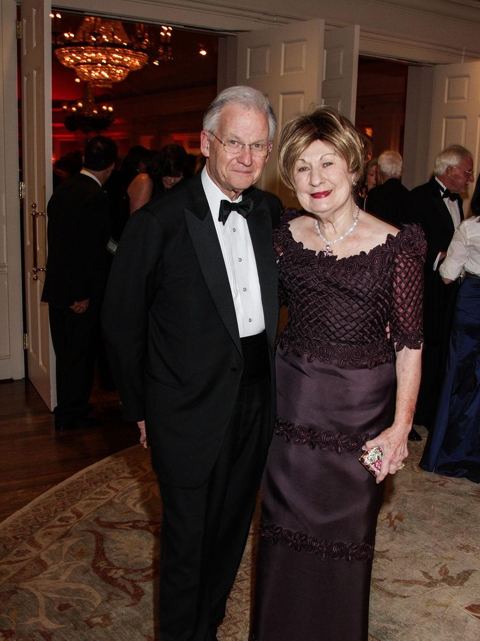 Harry and Cora Sue Mach at the Huffington Center on Aging Gala November 2013