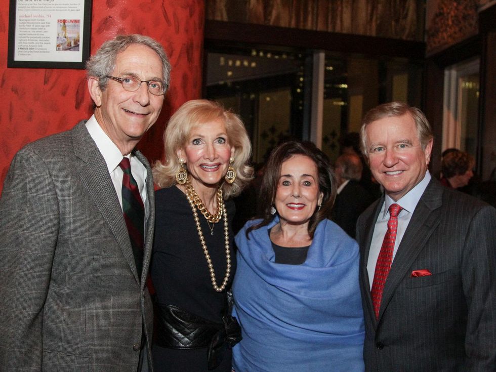 Harry and Diane Gendel, from left, and Betty and Jess Tutor at Deborah Duncan Unplugged November 2013