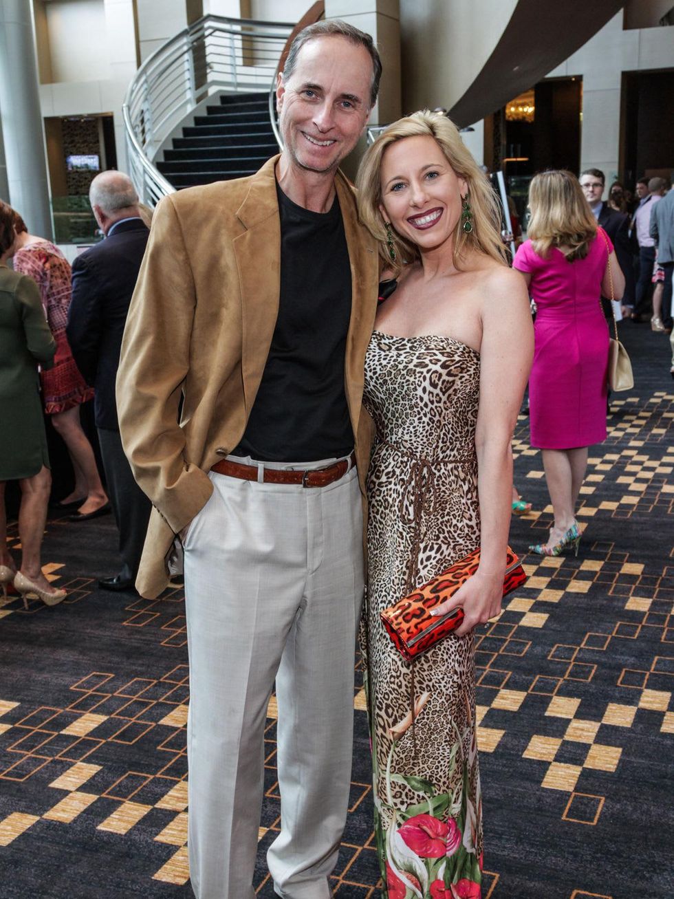 Harry and Tracy Faulkner at Boys & Girls Harbor luncheon April 2014