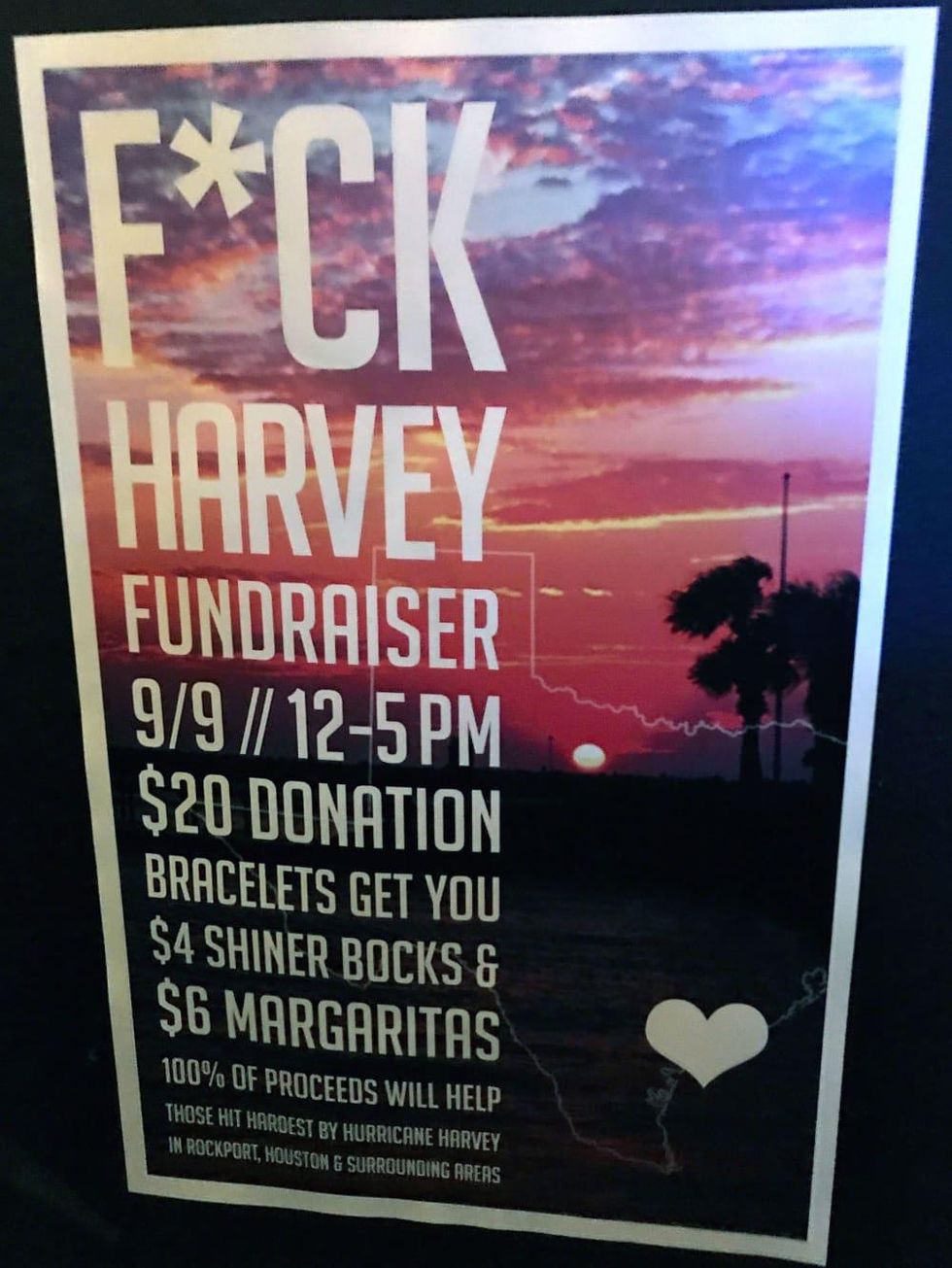 Harvey fundraiser New York, Avenida Cantina, September 2017