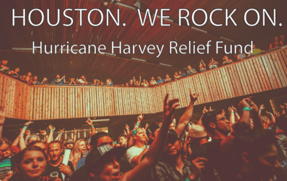 Harvey relief fund for musicians