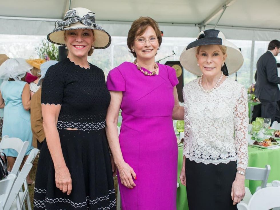 Hats in the Park, March 2016, Franci Neely, Bobbie Nau, Frances Marzio