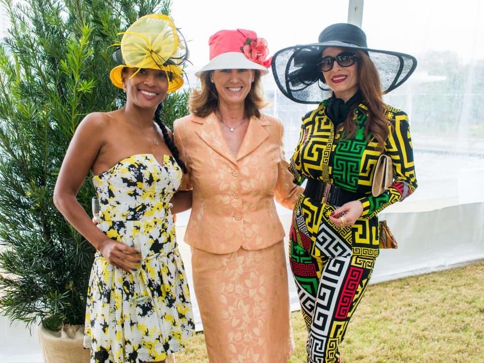 Hats in the Park, March 2016, Jackie Fair, Barbara Alesamit, Karina Barbieri