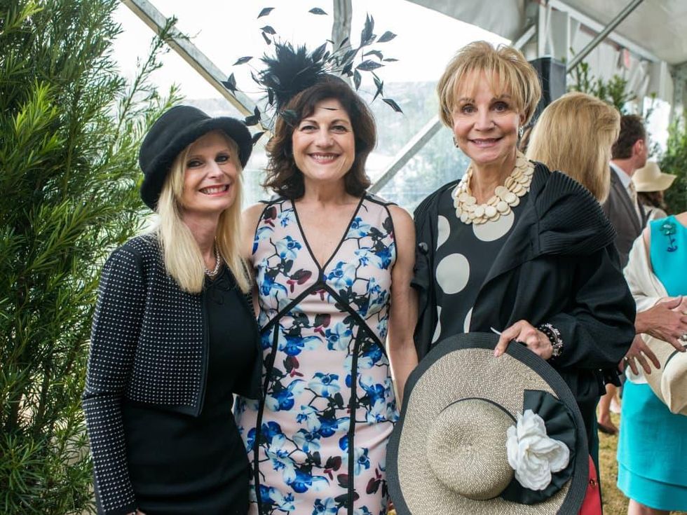 Hats in the Park, March 2016, Jo Lynn Falgout, Ellie Francisco, Leisa Holland-Nelson