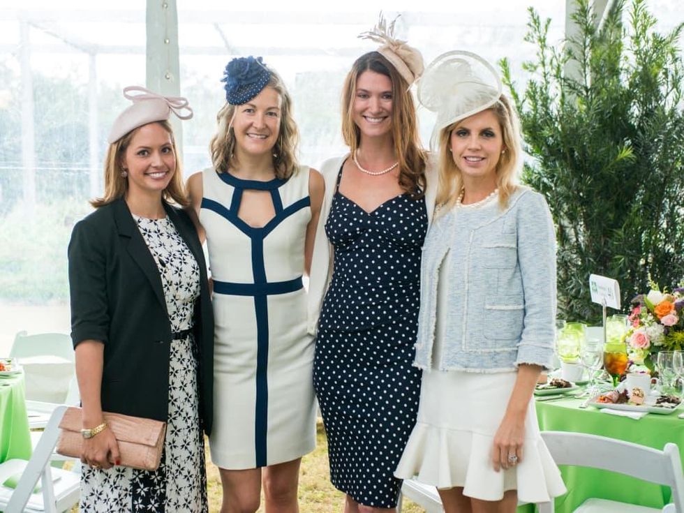 Hats in the Park, March 2016,Linsey Looke, Melissa Tuckerman, Brittany O\u2019Brien, Meredith Monrad