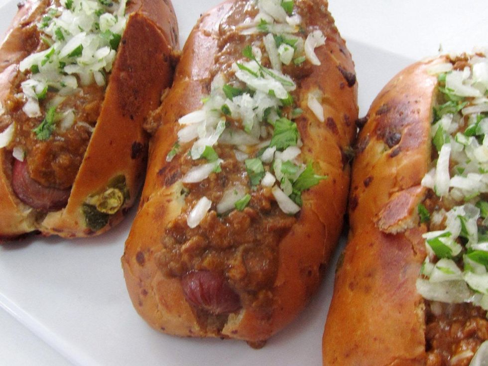 Haven Chef Randy's Huntin' Dog at James Coney Island hot dog July 2013