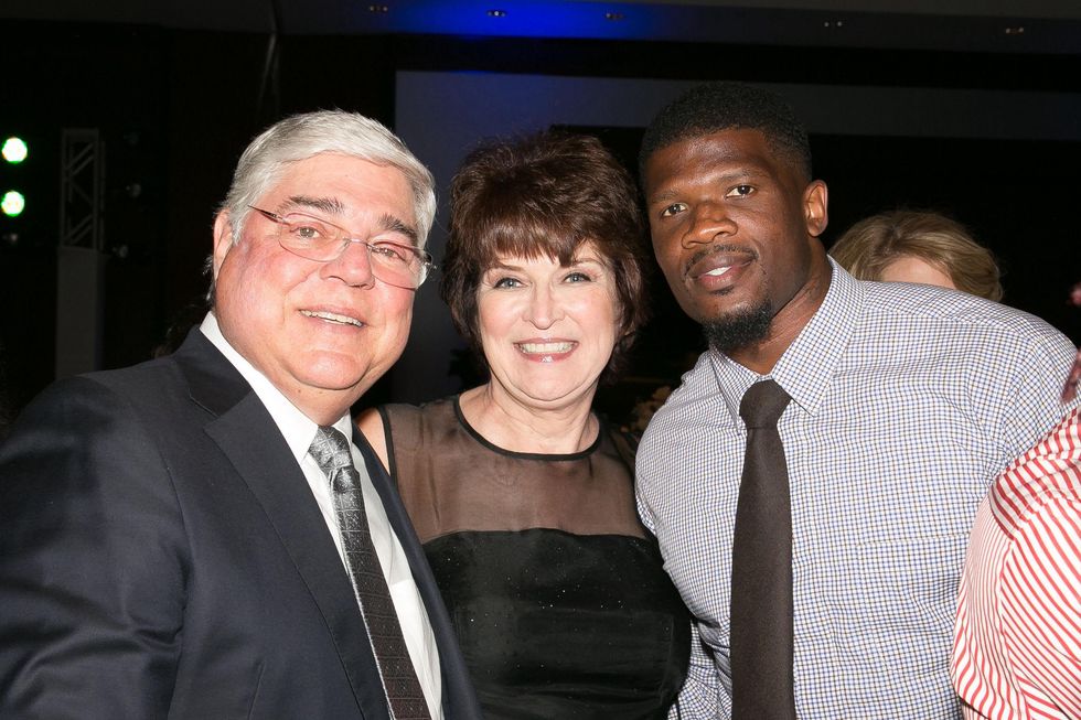 HAWC Gala, May 2015, Howard and Linda McCollum, Andre Johnson