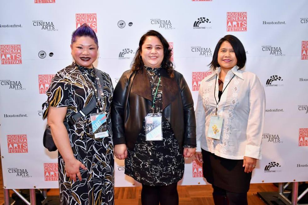 HCAF 2019 Opening Night:Cybil Saenz, Cecilia Mejia, Christy Poisot