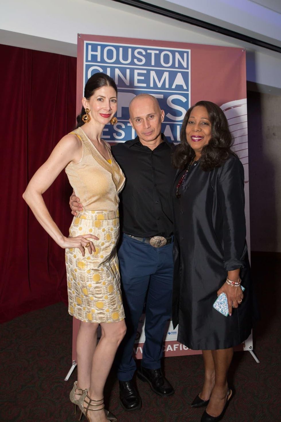 HCAF Kick-Off Party: Mykle Mccoslin, Giovanni Silva, Anita Long