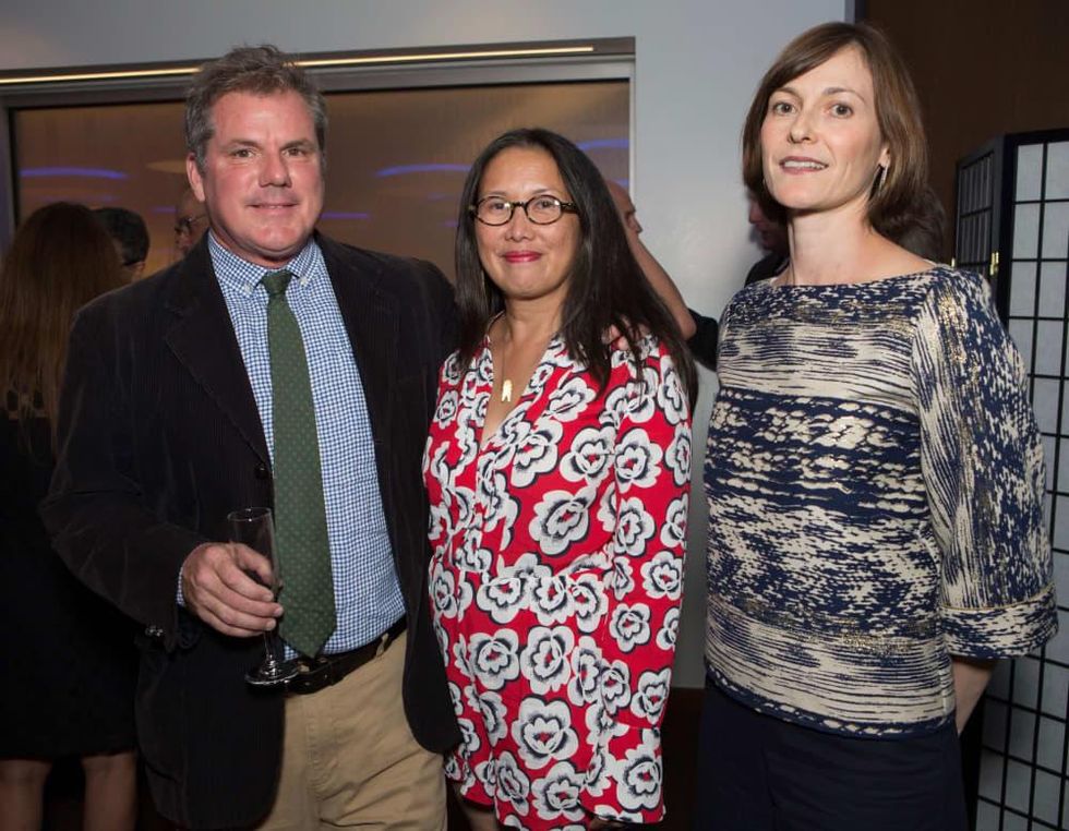 HCAF Kick-Off Party: Patrick Kwiatkowski, Christine Starkman, Vicky Wigh