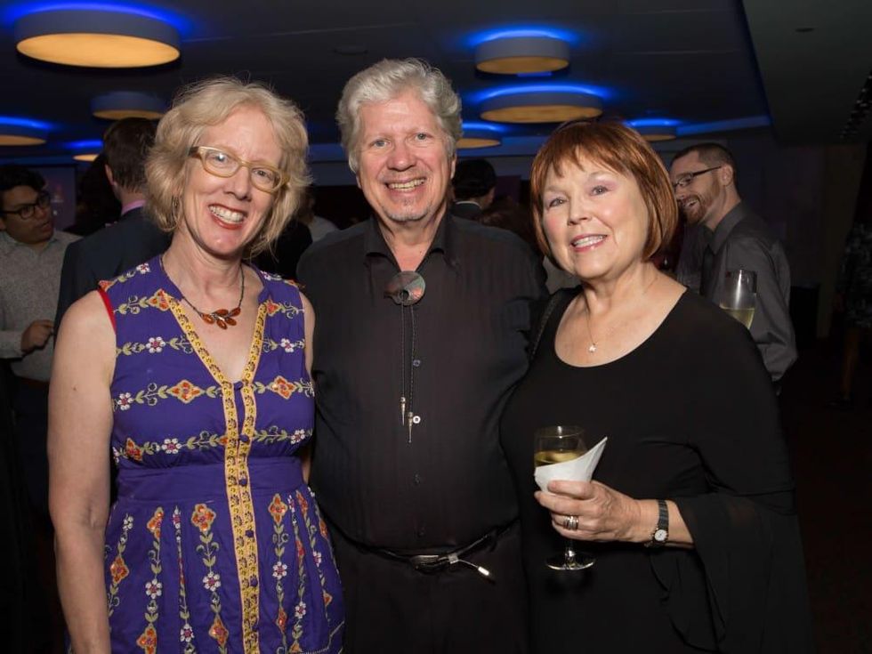 HCAF Kick-Off Party: Sarah Gish, Dave Walker, Maureen Herzog