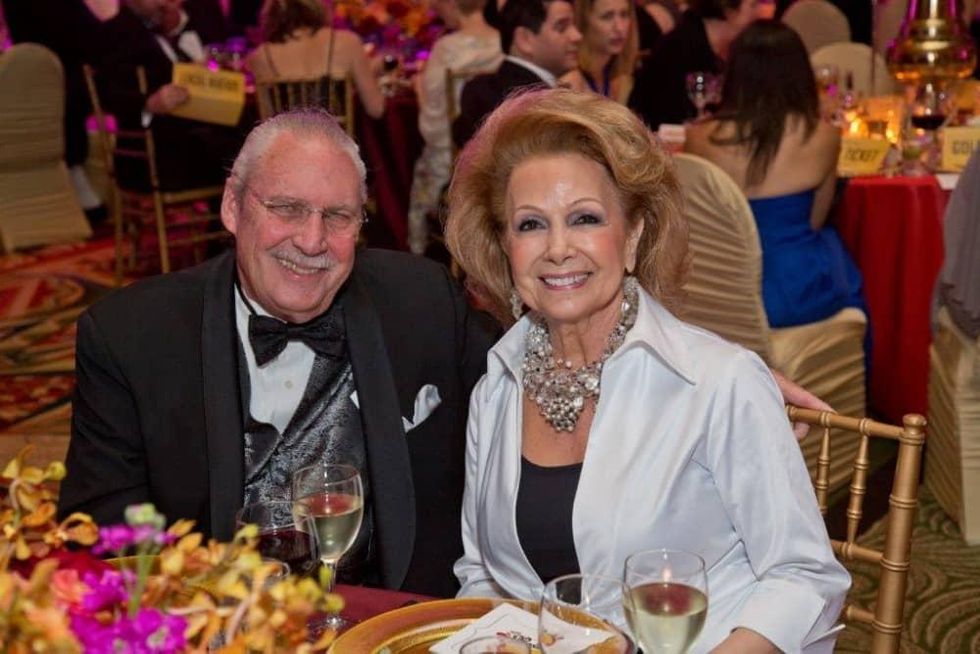 HCC Foundation gala 4/16, Arthur Baird, Philamena Baird