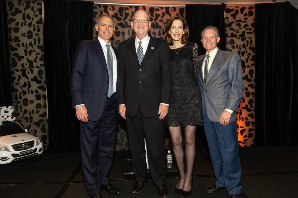HE 2018 HONOREES ; Paul Posoli (Cristo Rey), Ted Poe, Jenifer Jariel, Jay Mincks