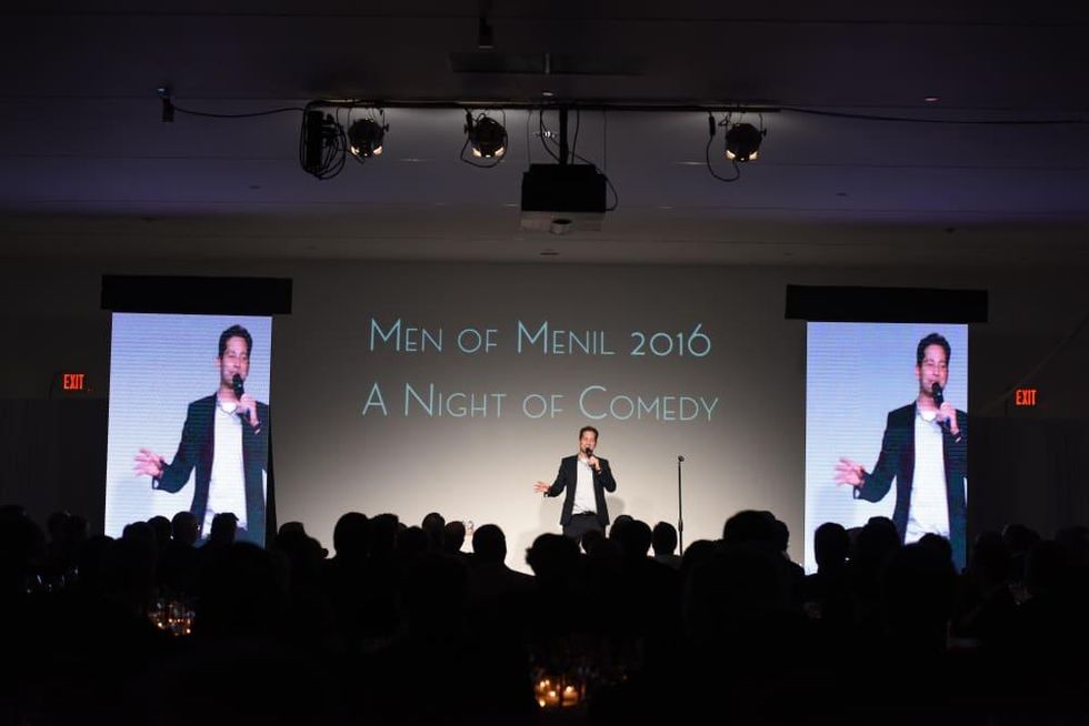Headliner comedian Andrew Norelli at Men of Menil 2016