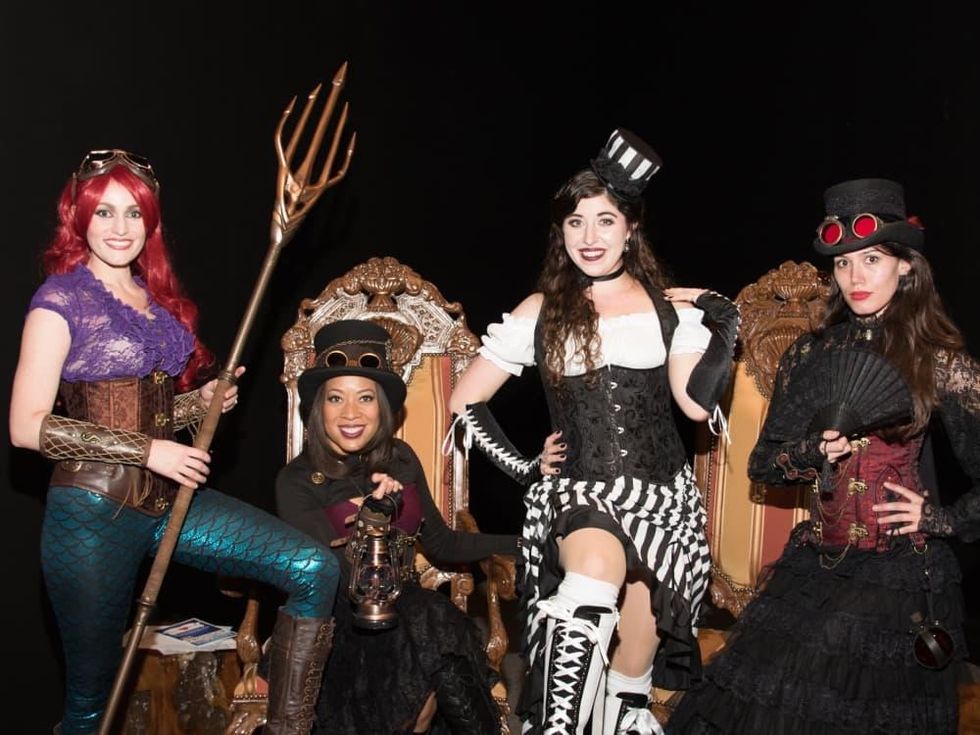 Guests take the Steampunk theme to heart at Health Museum gala ...