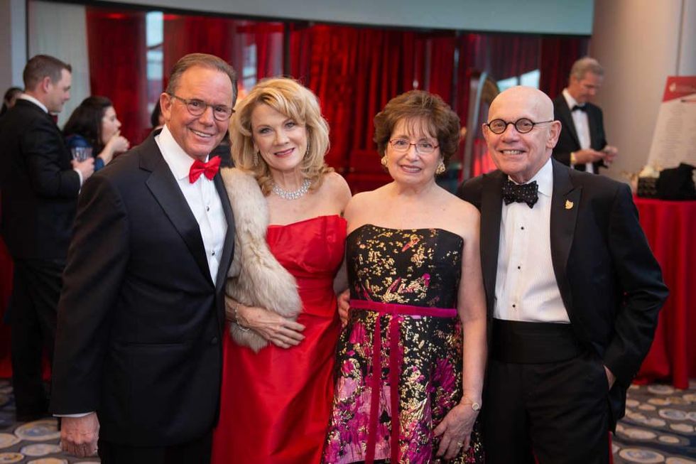 Heart Ball 2020 Jerry and Lisa Simon and Beverly and Jim Postl