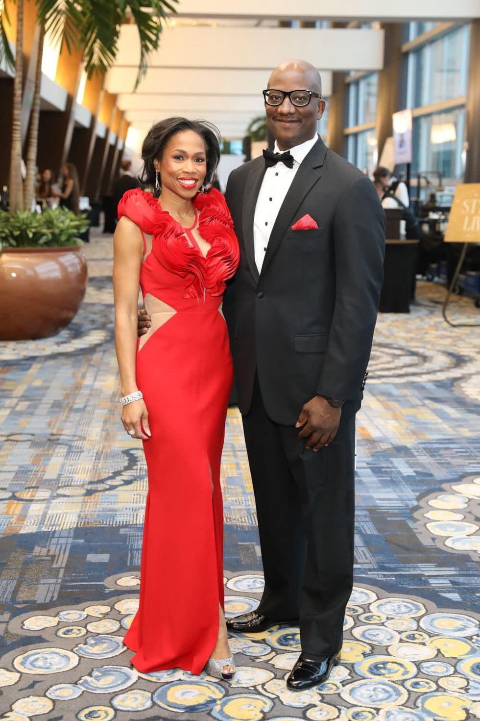Heart Ball 2020 Roslyn Bazzell Mitchell and Derrick Mitchell