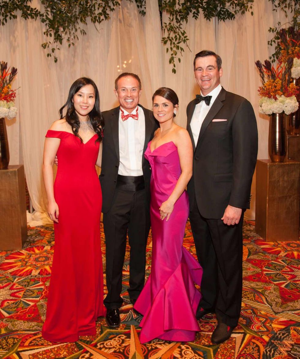 Heart Ball, Feb. 2016, Catherine Higgins, John Higgins, Lacey Goossen, Matthew Goossen
