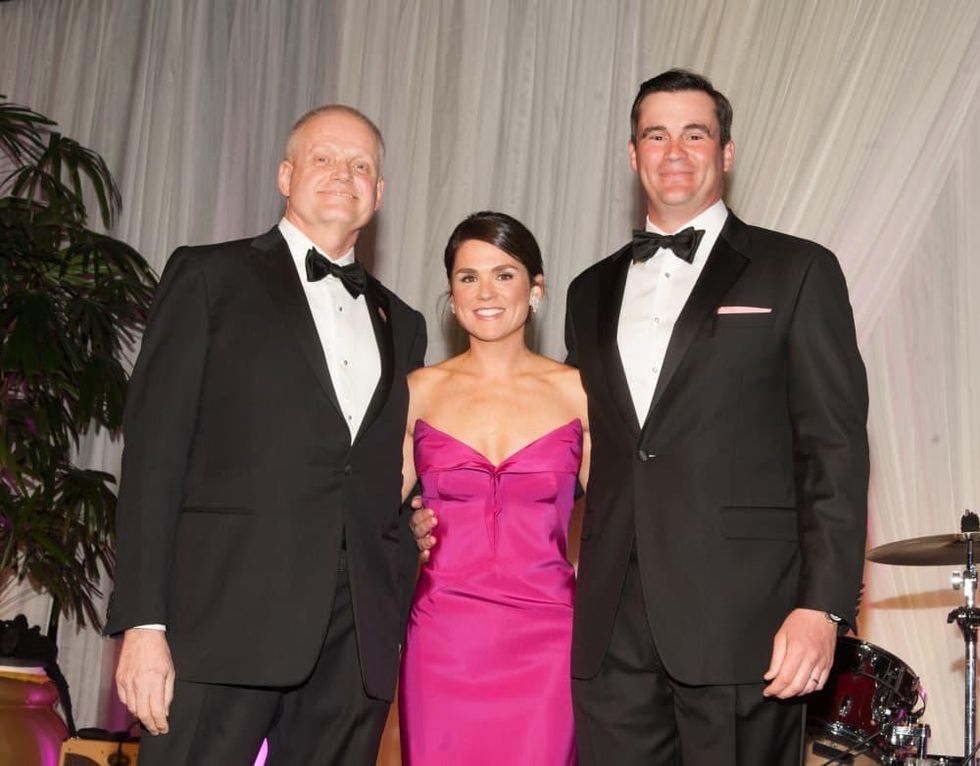 Heart Ball, Feb. 2016, Dr. David McPherson, Lacey Goossen, Matthew Goossen