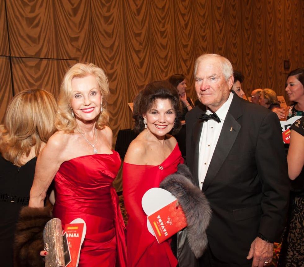 Heart Ball, Feb. 2016, Pat Breen, Linda McREynolds, Dr. Walter McReynolds