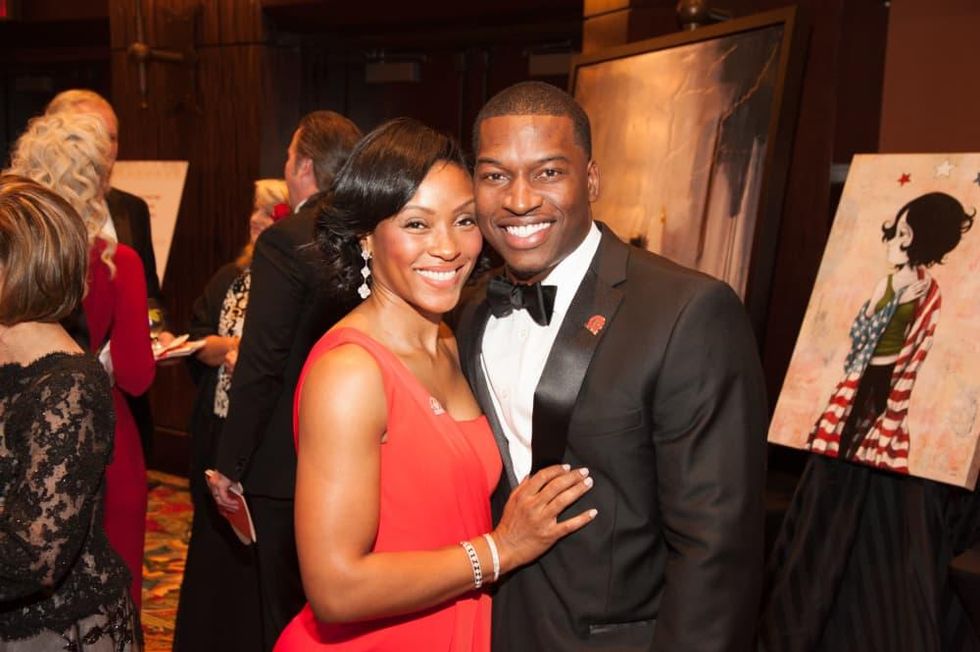 Heart Ball, Feb. 2016, Shamika Johnson, Melvin Johnson