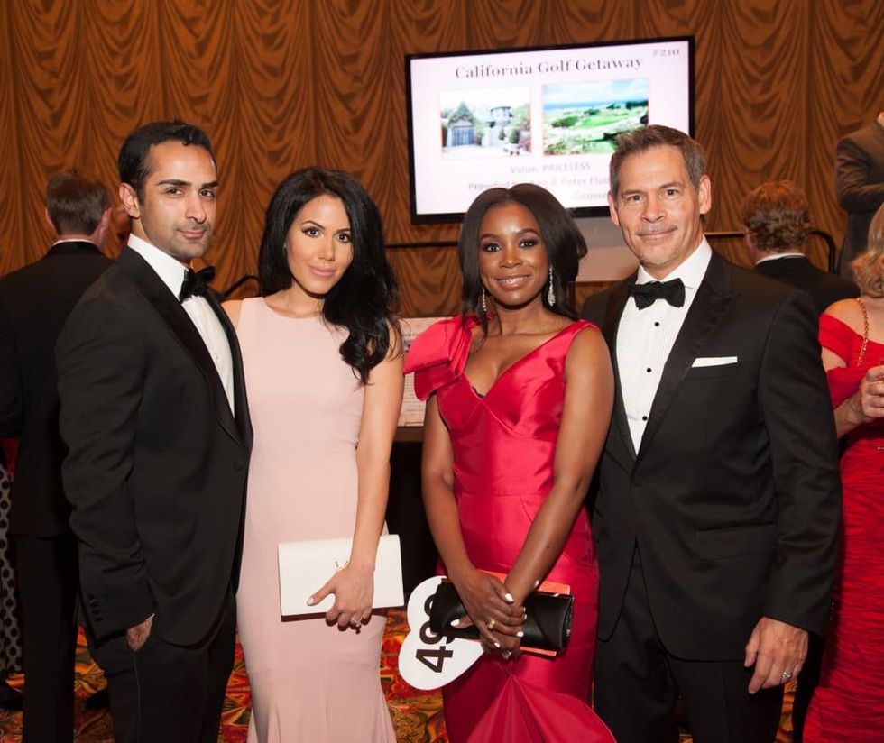 Heart Ball, Feb. 2016,Shawn Kavoussi, Jennifer Kavoussi, Sonya Brown, Howard Brown