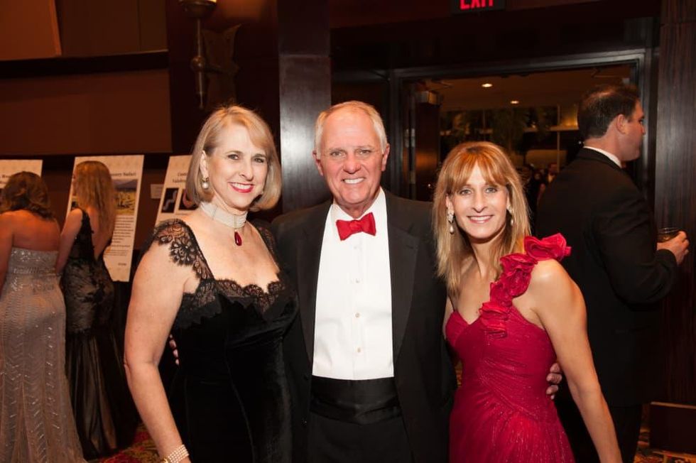 Heart Ball, Feb. 2016, Susan Hansen, Dick Hansen, Midge LaPorte Epstein
