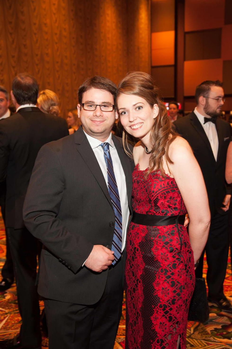 Heart Ball, Feb. 2016, Thomas Stenack, Catherine Brooker