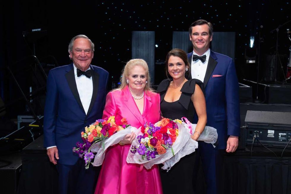 Heart Ball Houston 2022 Ann and Peter Fluor and Lacey and Matt Goossen