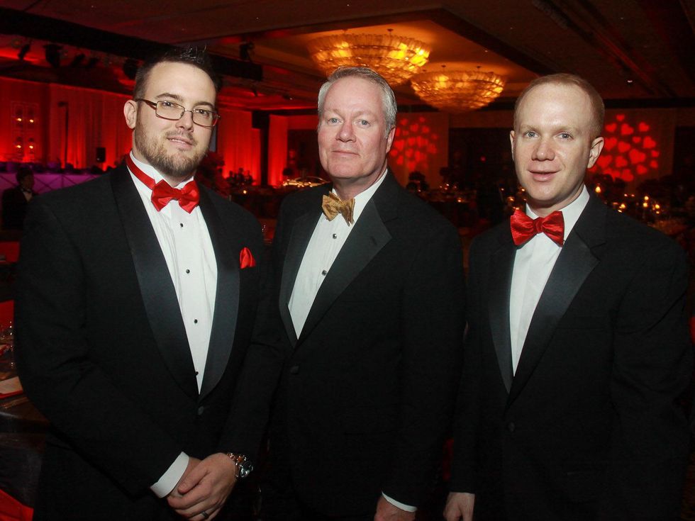 Heart Ball Houston, February 2013, Jacob Millwee, Bob Fretz, Alan Henrichson