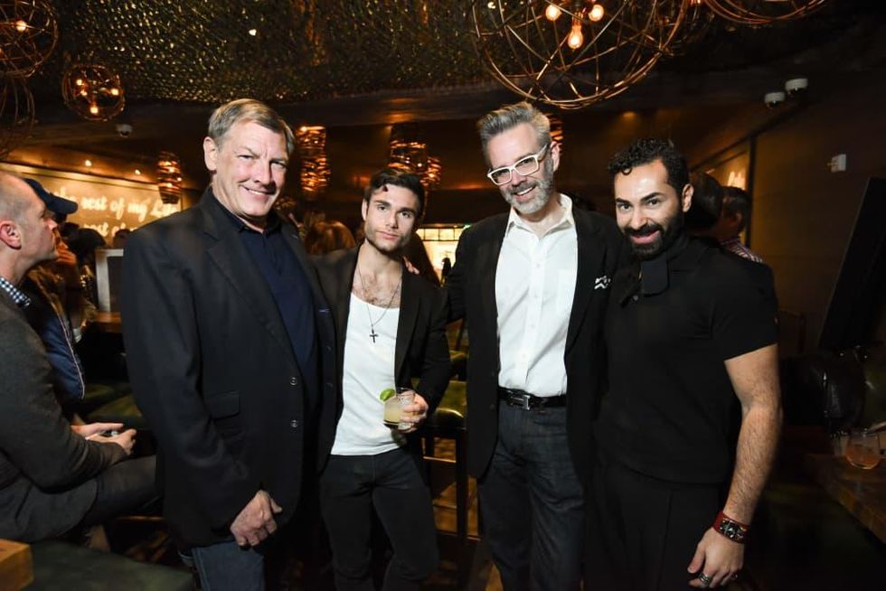 Heart of Fashion at the movies, Feb. 2016, Neal Hamil, Gabriel Gooley, Michael Pearce, Fady Armanious