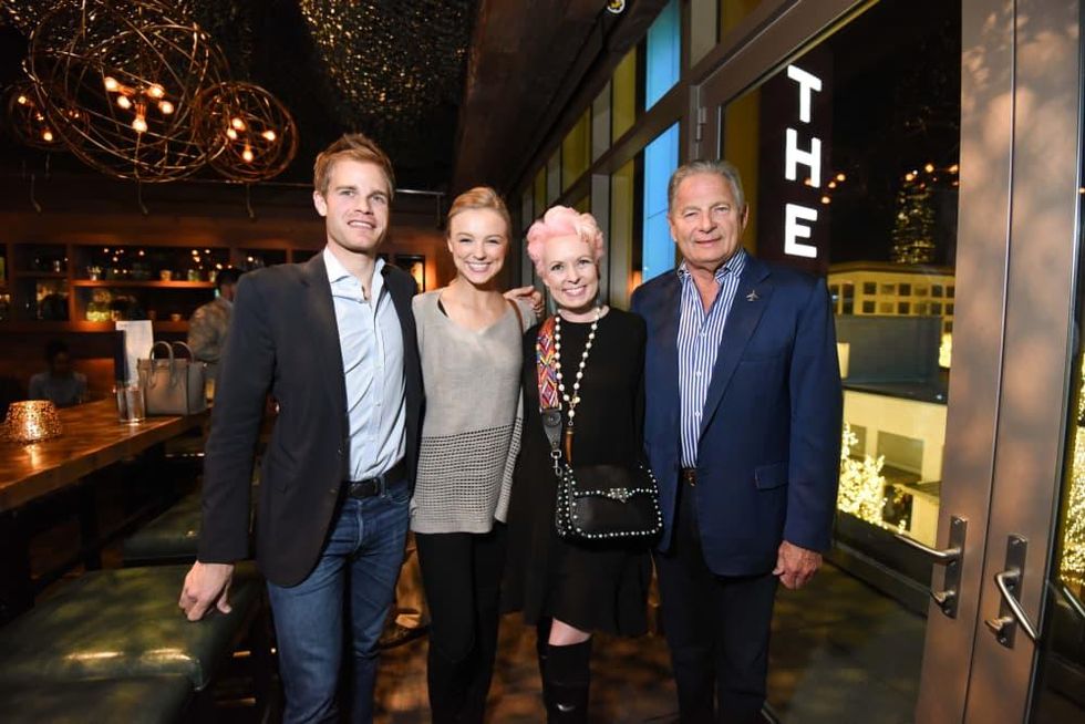 Heart of Fashion at the movies, Feb. 2016 Nick Boulle, Taylor Johnson, Vivian Wise, Charles Ward