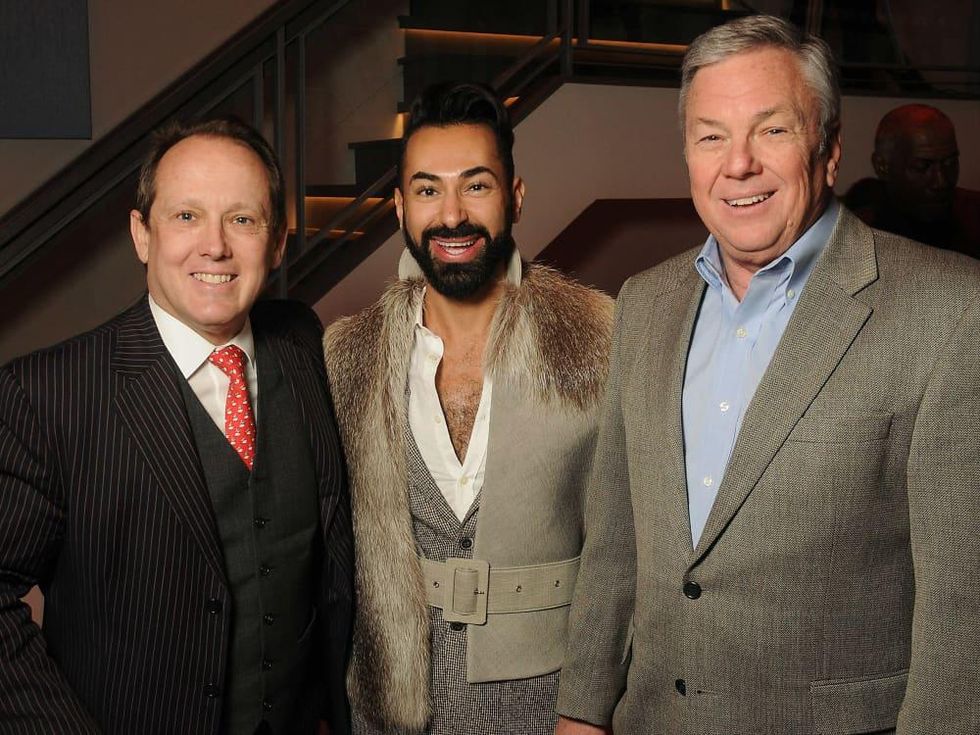 Heart of Fashion guests group: Franco Valor, Fady ARmanious and Norman Lewis