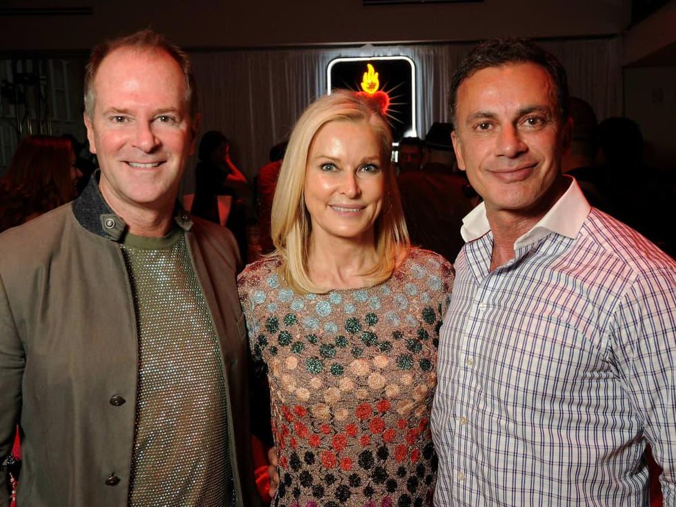 Heart of Fashion guests group: hannon Hall, Shawn Wainwright and Monsour Taghdisi