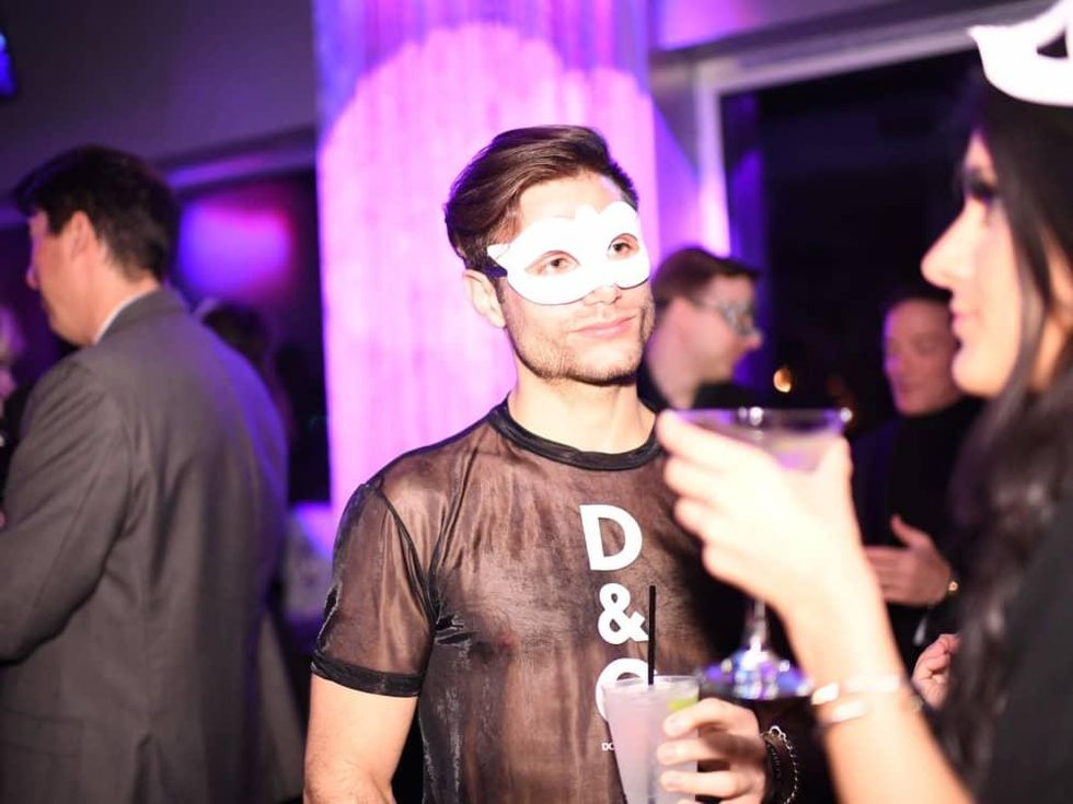 Heart of Fashion Masquerade Ball Gabriel Gooley