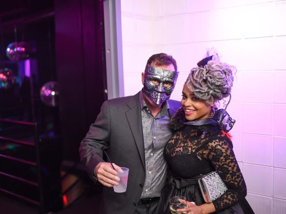 Heart of Fashion Masquerade Ball Scott Harrison, Karolyne Ashley