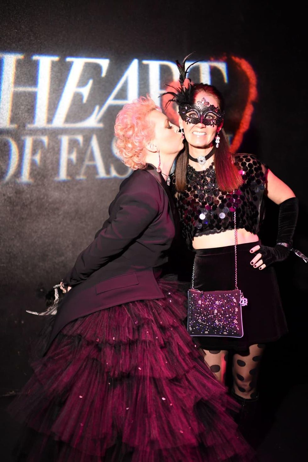 Heart of Fashion Masquerade Ball Vivian Wise, Beth Muecke