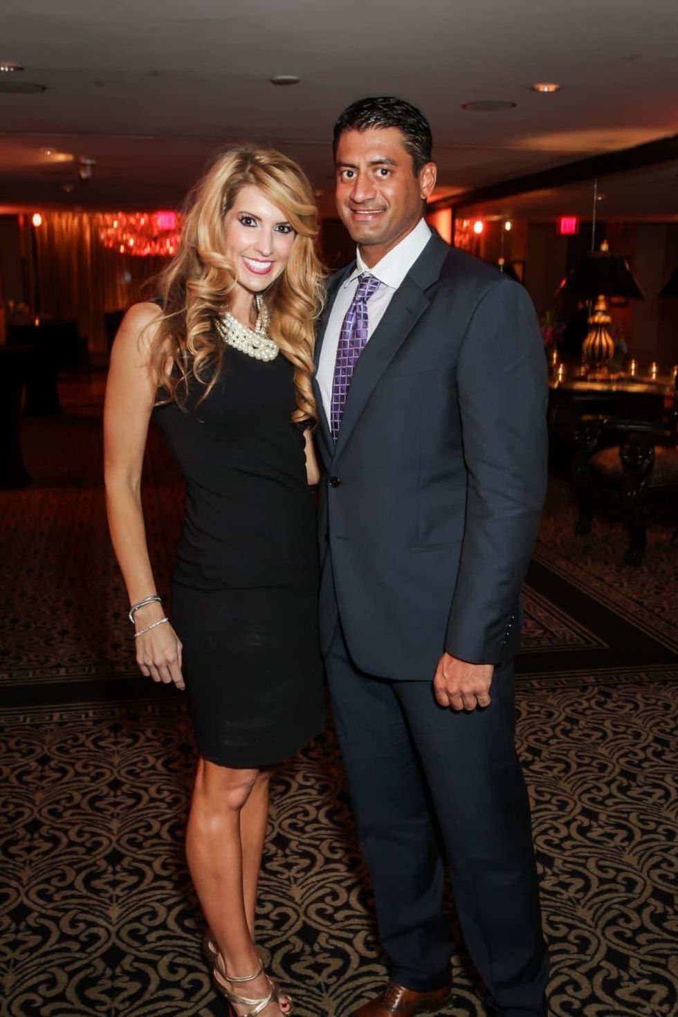 Hearts of Gold Gala Dr. Melissa Dupree and Dr. Navin Subramanian
