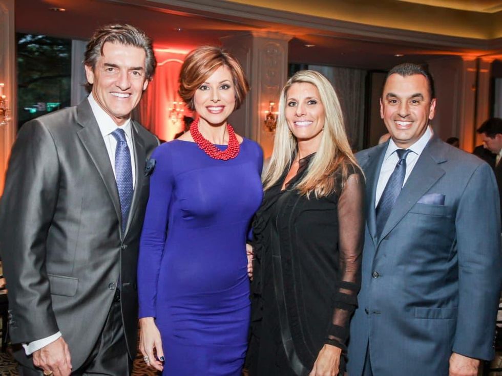 Hearts of Gold Gala Nick Florescu and Dominique Sachse, Honorary Chairs Gina and Dr. Devinder Bhatia