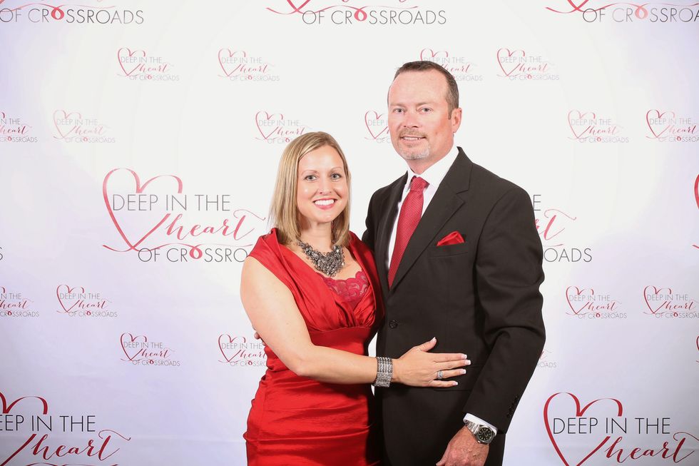Heather and Steven Newstead at the Crossroads Gala June 2014