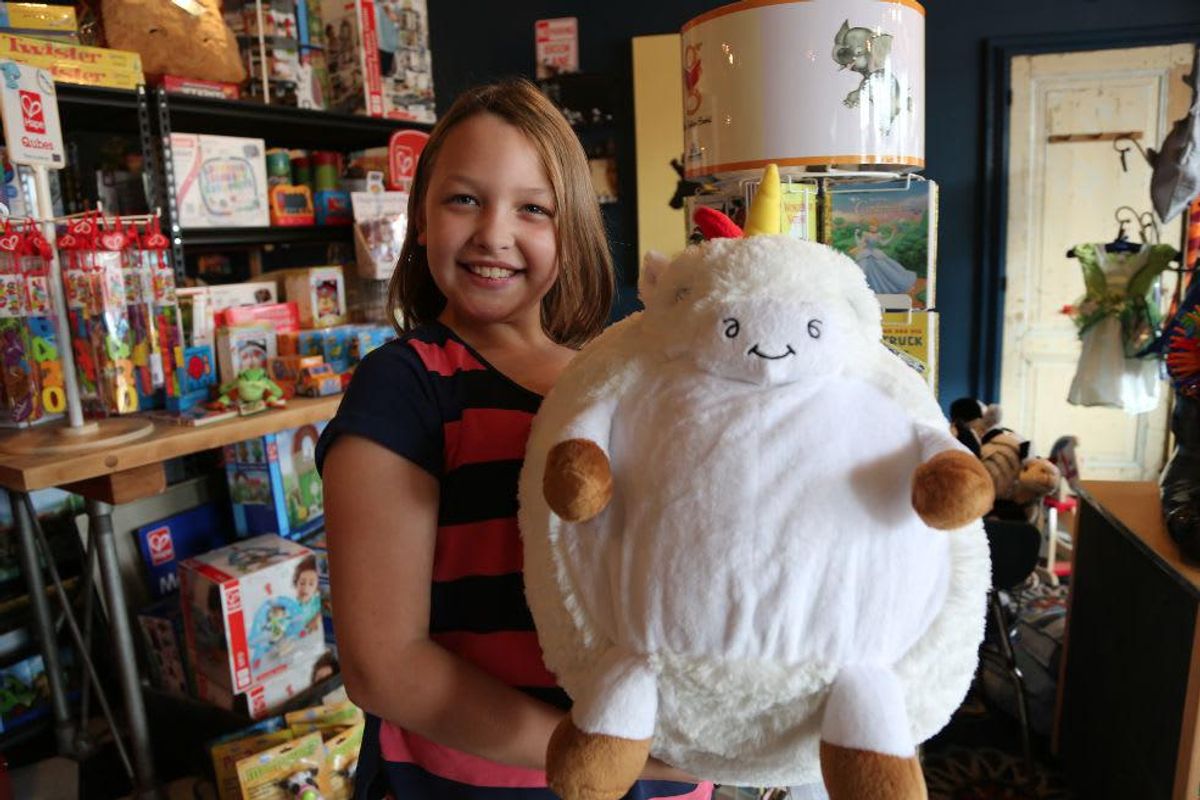 Fluffy and fun toys abound at the Big Blue Whale. - CultureMap Houston