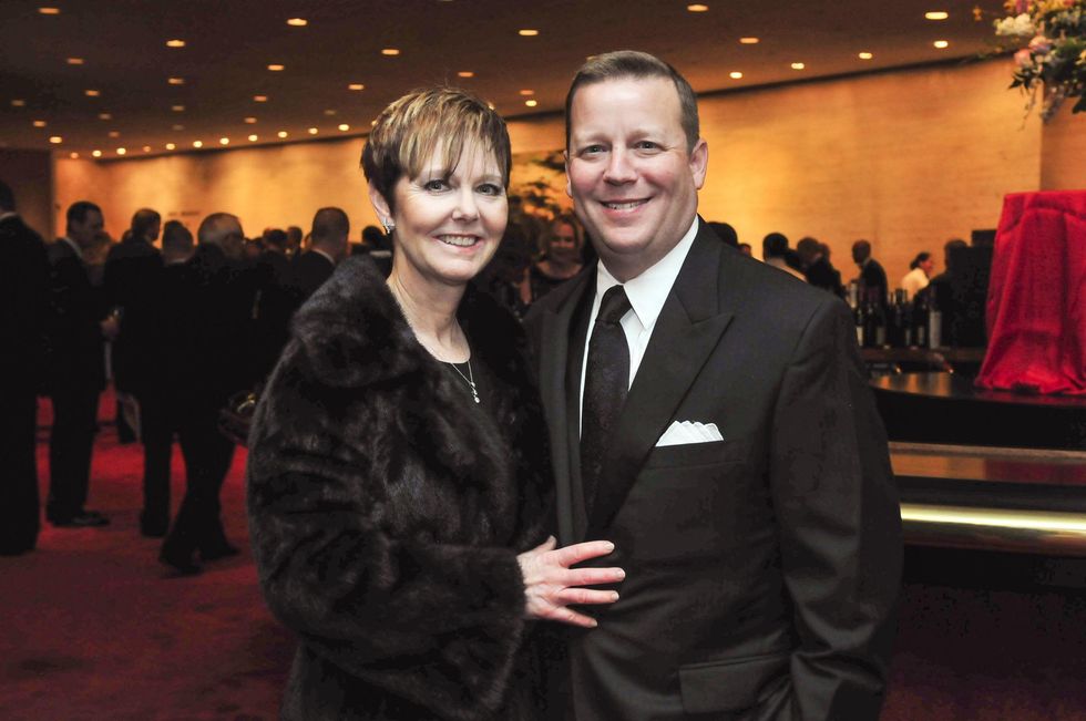 Heidi and David Massin at the Houston Symphony Wine Dinner March 2014