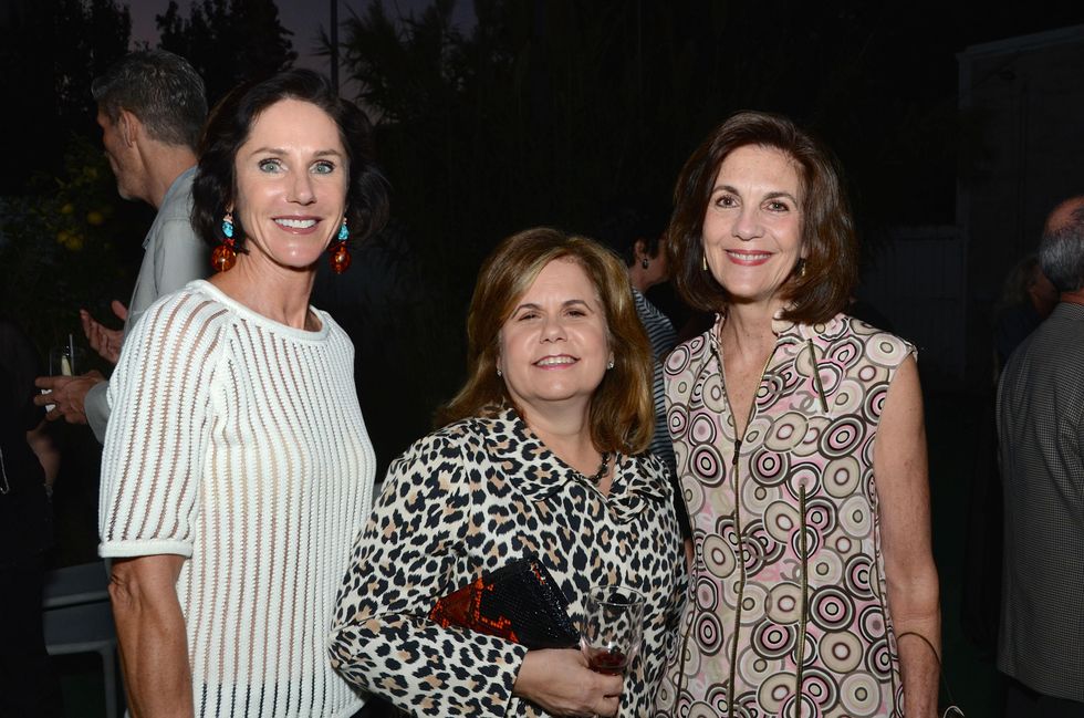 Heidi Gerger, from left, Mary Arocha and Jereann Chaney at the Aurora Picture Show Awards dinner October 2014