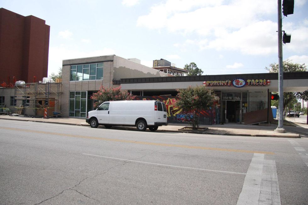 Heights General Market, Torchy's Taco construction August 2013